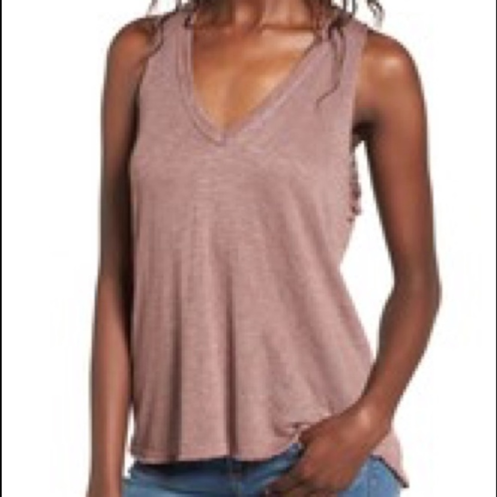 Project Social T Raw Edge Tank